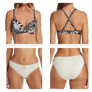 Bleu Rod Beattie Bold Moves Underwire Molded Swim Top and Hipster Bikini Bottom